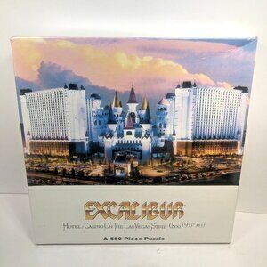 VTG Las Vegas Excalibur Hotel & Casino Jigsaw Puzzle 550 Piece